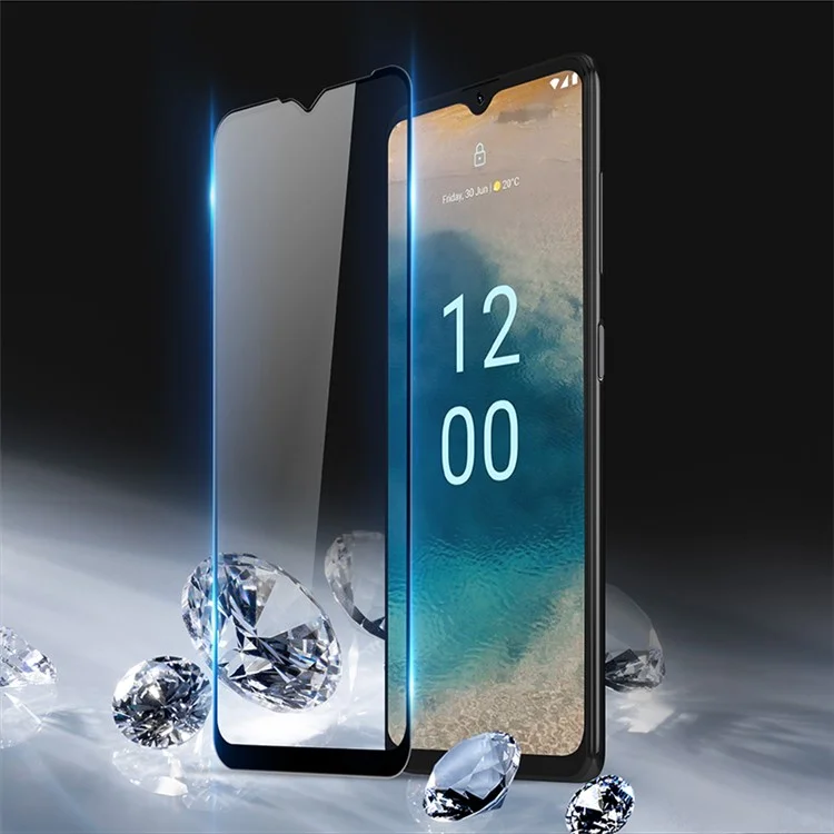 DUX DUCIS HD Clear Phone Screen Protector for Nokia G22 , Medium Alumina Tempered Glass Full Glue Film (10D)