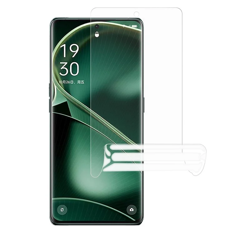 Phone Screen Protector for Oppo Find X6 , Full Screen Ultra Clear Anti-Scratch Soft Hydrogel TPU Screen Film