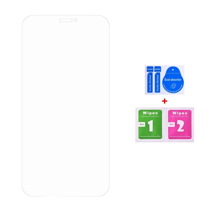 10pcs / Setzen Sie Temperamentiertes Glasfilm Für Iphone X / Xs, 0,3 mm 2,5d Zerschmetterte Telefonbildschirmschutzschutz