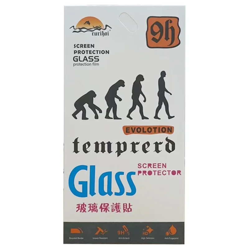 RURIHAI For OnePlus Nord CE 3 Lite 5G / Nord N30 5G Screen Protector 0.18mm 2.5D Medium Aluminum Glass Phone Screen Film