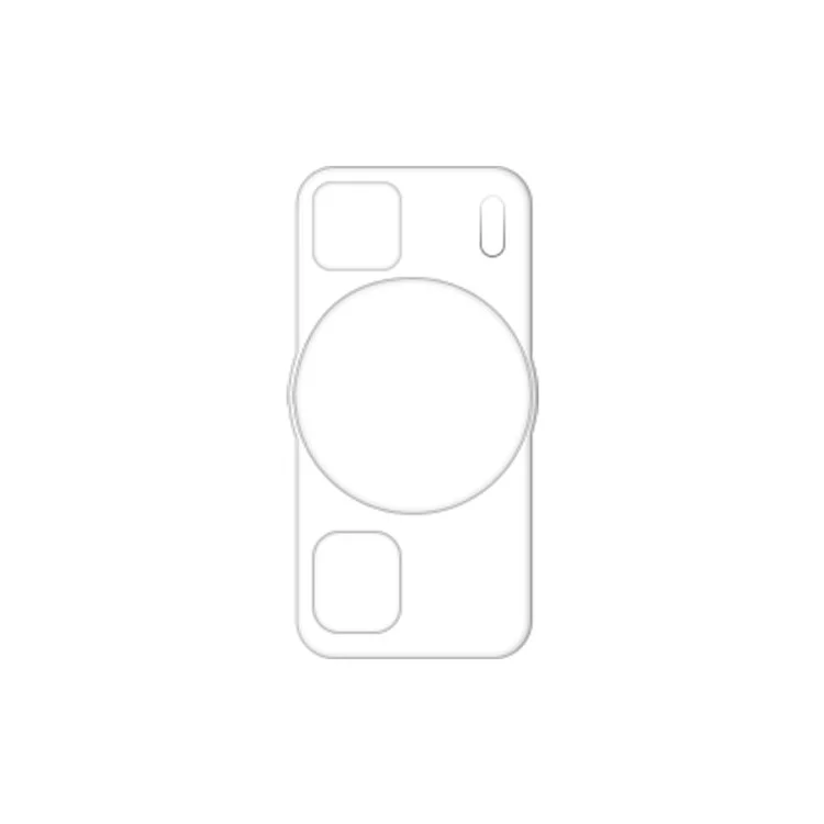 RURIHAI For Huawei P60 Pro Phone Camera Lens Protector High Aluminum-silicon Glass 3D Rear Lens Film