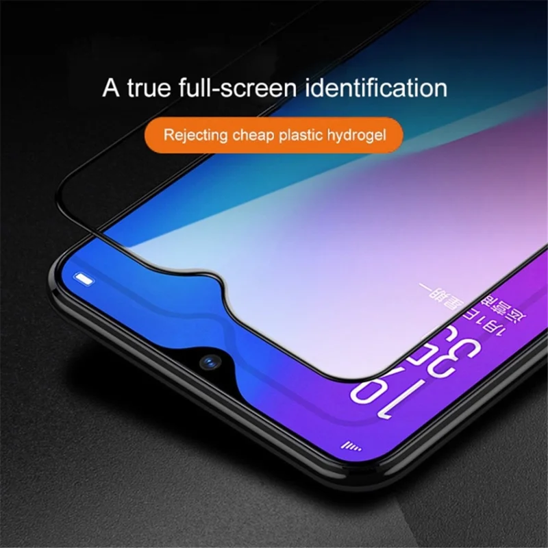 Pour Samsung Galaxy S23 Film de verre trempé 9D à impression de soie Colle sur les côtés Protecteur d'écran plein écran