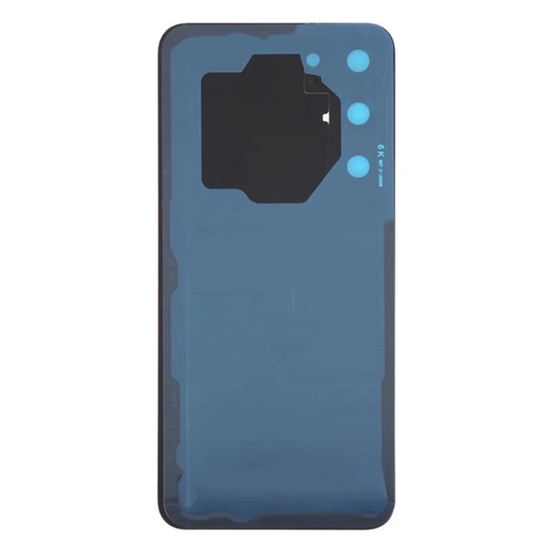 For Samsung Galaxy S23+ S916 Battery Housing with Adhesive Sticker + Camera Lens Cover - Phantom Black