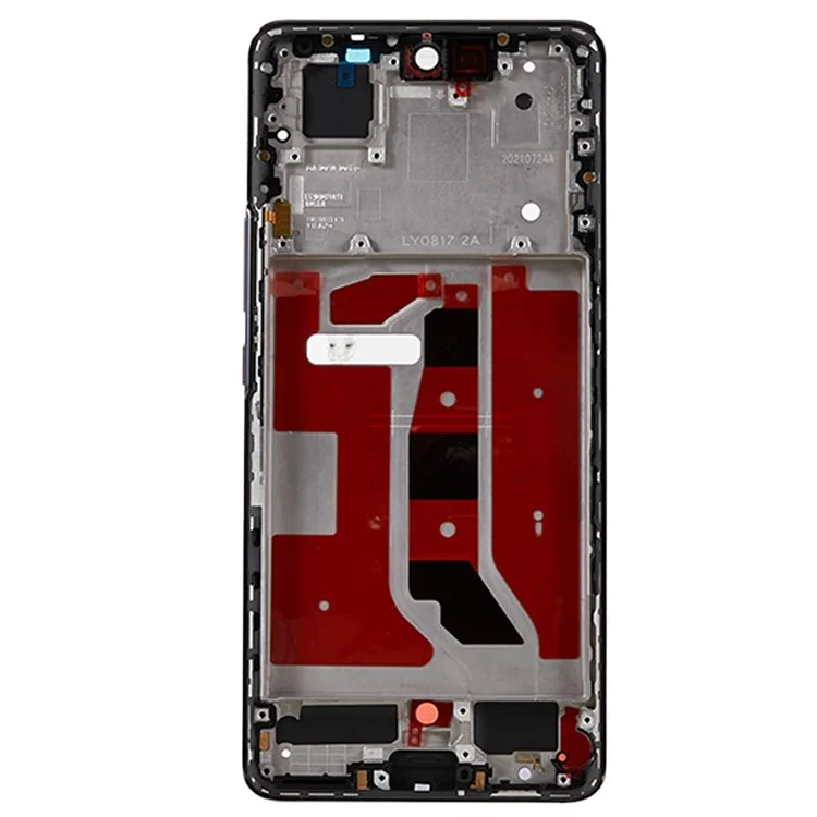 Carcasa frontal de repuesto OEM para el teléfono Honor 50 5G (sin logotipo) - Oro