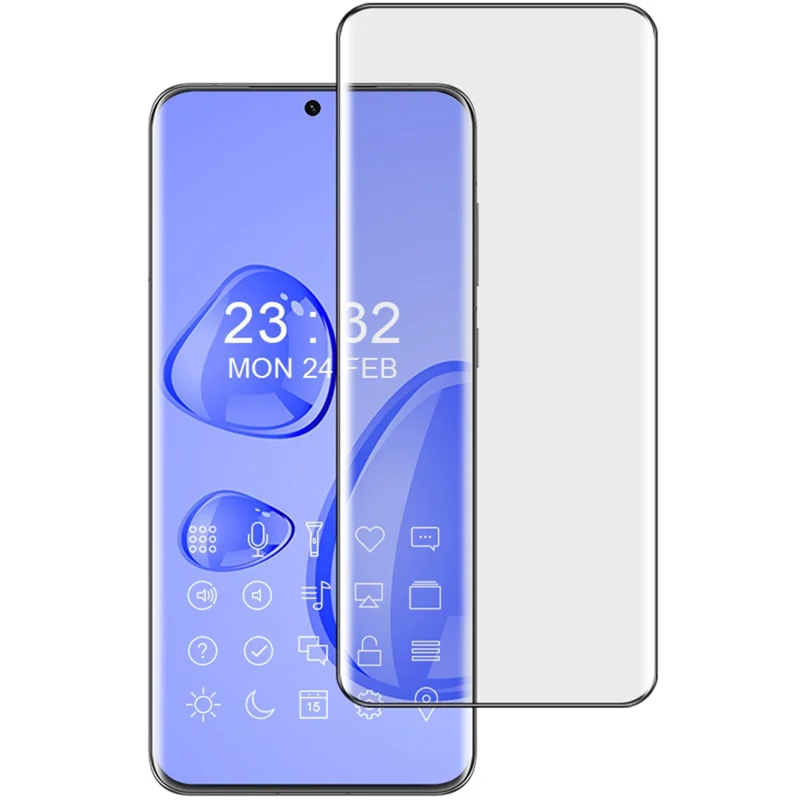 IMAK для Huawei P60 Art / P60 Pro / P60 3D изогнутая закаленная стеклянная пленка Супер чистый полный экран Защитная пленка