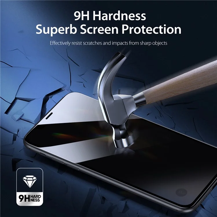 DUX DUCIS Screen Film for iPhone X / XS 5.8 inch Anti-spy High Aluminium-silicon Glass Screen Protector