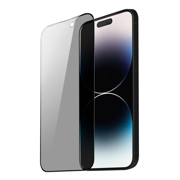 DUX DUCIS Anti-Spy Screen Protector für iPhone 14 Pro Max, 30-Grad Anti-Peep High Aluminium-Silizium-Glasfilm