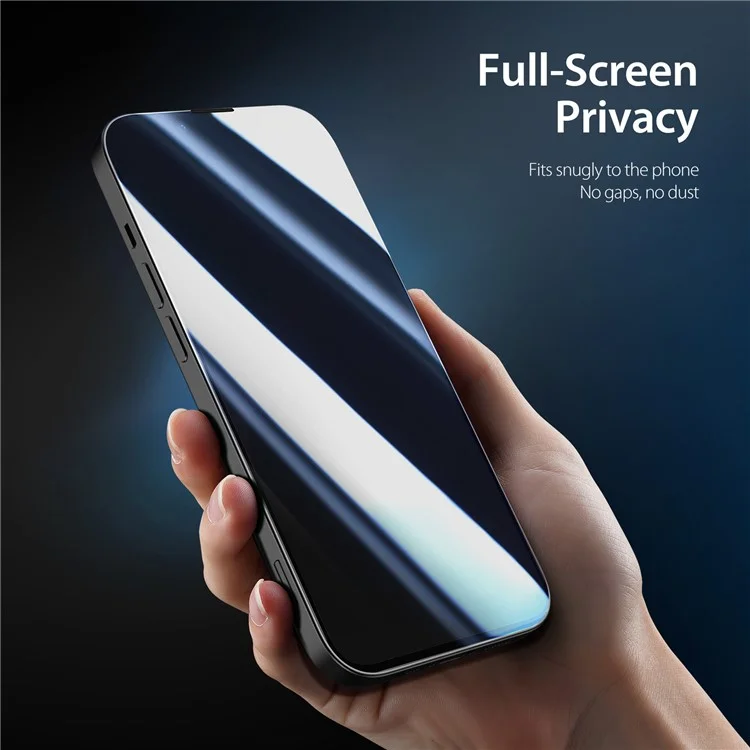 DUX DUCIS Für iPhone 13 mini 5.4 Zoll Antispionage-Film Hochfester Aluminium-Silizium-Glas-Displayschutz