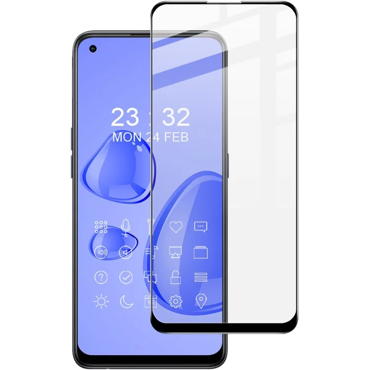 IMAK Pro+ Series Screen Protector per Oppo Reno8 T 4G Anti-Polvere 9H Durezza Vetro Temperato HD Film