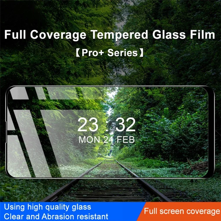 IMAK Pro+ Series Screen Protector per Oppo Reno8 T 4G Anti-Polvere 9H Durezza Vetro Temperato HD Film