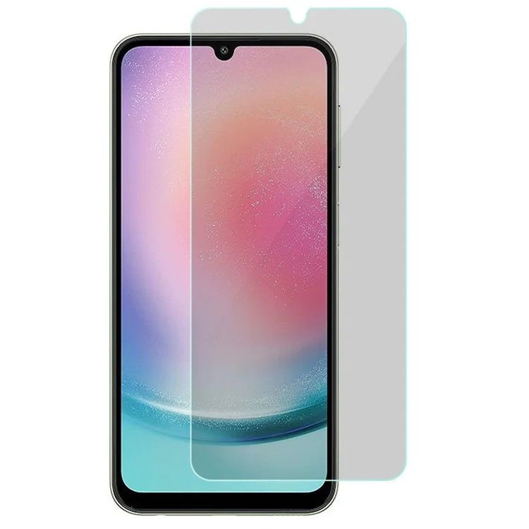 Per Samsung Galaxy A24 4G (162,1 x 77,6 x 8,3 mm) Protezione dello schermo anti-graffio, Pellicola in vetro temperato anti-spia a copertura completa