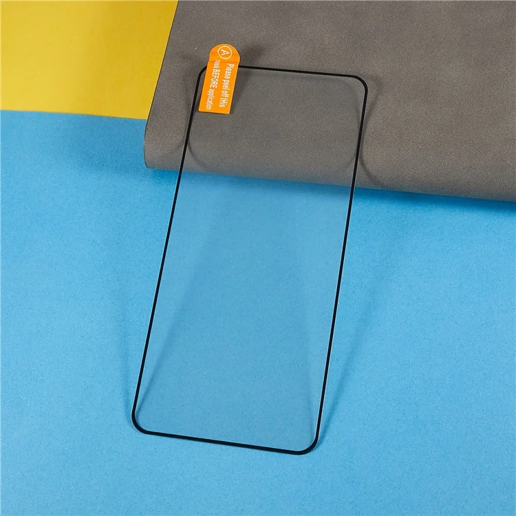 For OnePlus Nord CE 3 Lite 5G / Nord N30 5G Full Glue Tempered Glass Film Black Edge Silk Printing Phone Full Screen Protector
