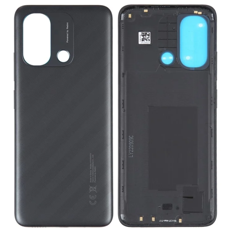 Pour Xiaomi Redmi 12C 4G OEM Rear Housing Back Cover Replacement - Noir