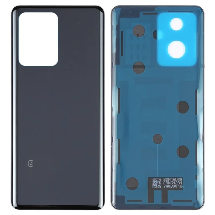 Para Xiaomi Redmi Note 12 Pro+ 5G / Note 12 Explorer 5G (Discovery Edition) Capa Traseira OEM de Substituição - Preta