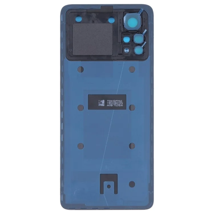 Para Xiaomi Poco X4 Pro 5G OEM Capa Traseira do Telefone Peça de Reposição (sem Lente) - Azul