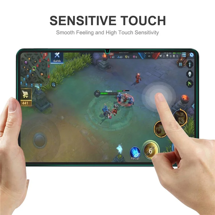 ENKAY HAT PRINCE 2Pcs For Xiaomi Pad 6 / 6 Pro Protector de pantalla de vidrio templado 0.33mm 9H 2.5D Arco Edge Ultra Clear Screen Film