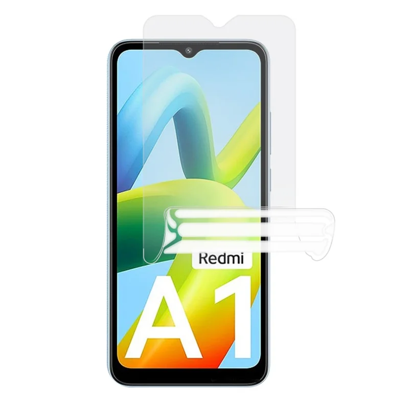 Til Xiaomi Redmi A1 / A2 / A2+ / A1+ / Poco C50 4G Blød PET Skærmprotector HD Klar Fuld Skærm Hydrogel Film