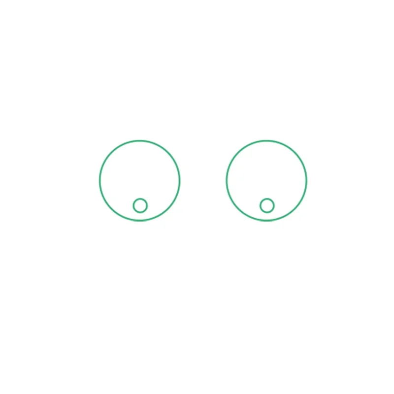 2 Stück / Set für Oppo Pad 2 Panzerglas Kameralinsenschutz 3D Arc-Rand Klarer Rückkameraobjektiv-Film