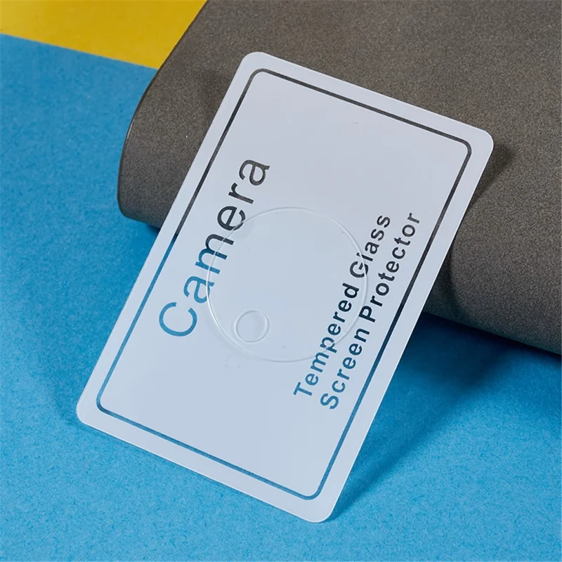 2 Stück / Set für Oppo Pad 2 Panzerglas Kameralinsenschutz 3D Arc-Rand Klarer Rückkameraobjektiv-Film