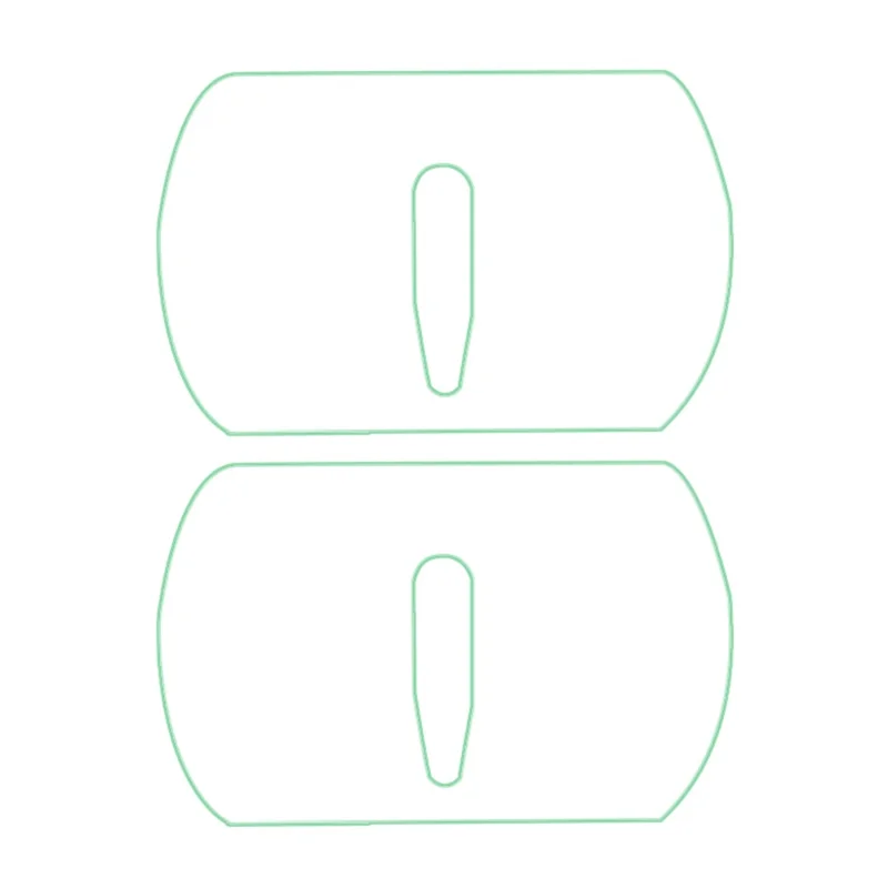 2Pcs / Set For Huawei Mate X3 5G Shockproof Tempered Glass Phone Rear Lens Film with 2.5D Arc Edge