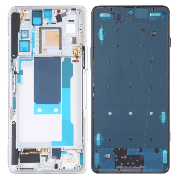 Для Xiaomi Redmi K40 Gaming / Poco F3 GT OEM Средняя пластина Рамка телефона Запчасть (Сторона А) (без логотипа) - Серебро