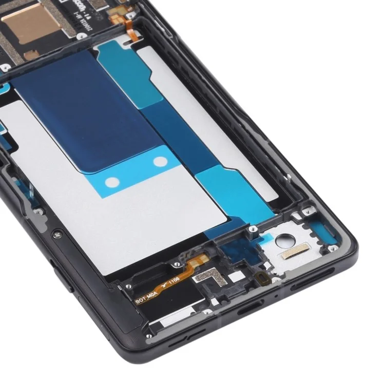Для Xiaomi Redmi K40 Gaming / Poco F3 GT OEM Средняя пластина Рамка телефона Запчасть (Сторона А) (без логотипа) - Серебро