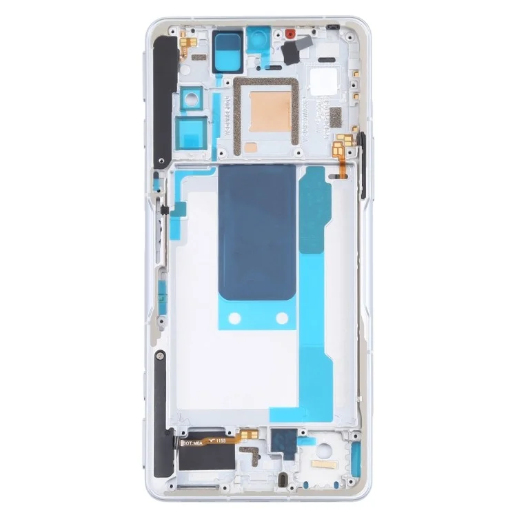 Для Xiaomi Redmi K40 Gaming / Poco F3 GT OEM Средняя пластина Рамка телефона Запчасть (Сторона А) (без логотипа) - Серебро