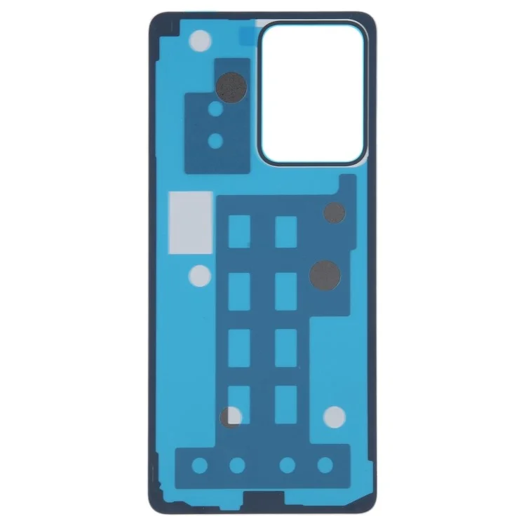 For Xiaomi Redmi Note 12 Pro 5G OEM Rear Housing Back Cover Replacement Part - White