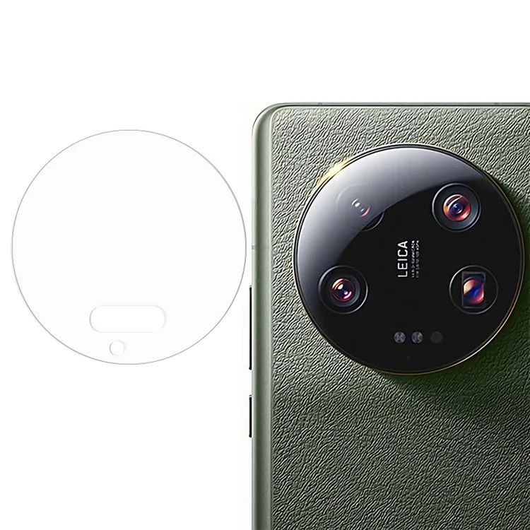 For Xiaomi 13 Ultra Rear Back Camera Lens Film Replacement Soft Soda-Lime Glass Clear Camera Lens Protector