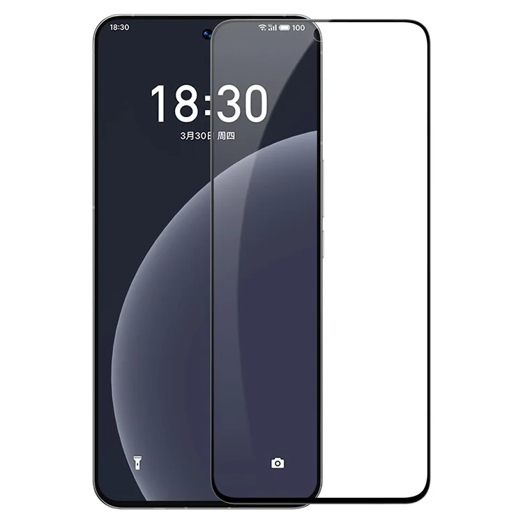 NILLKIN CP+PRO for Meizu 20 Pro AGC Glass Phone Full Screen Protector Anti-explosion Ultra Clear Film
