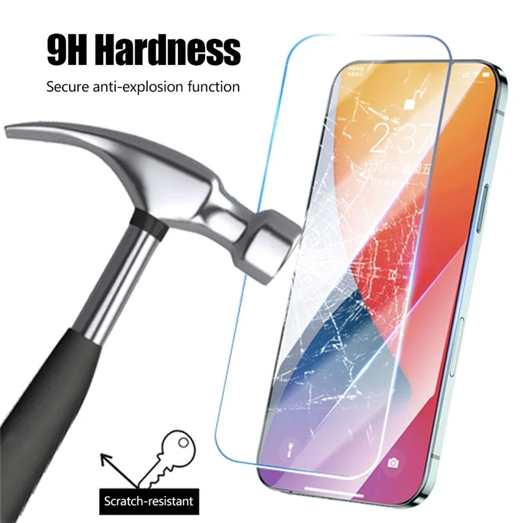 HD Clear Phone Screen Protector Für Xiaomi Redmi Note 12s 4g, 2,5d Bogenkante Hoch Aluminium-silicon-glasfilm