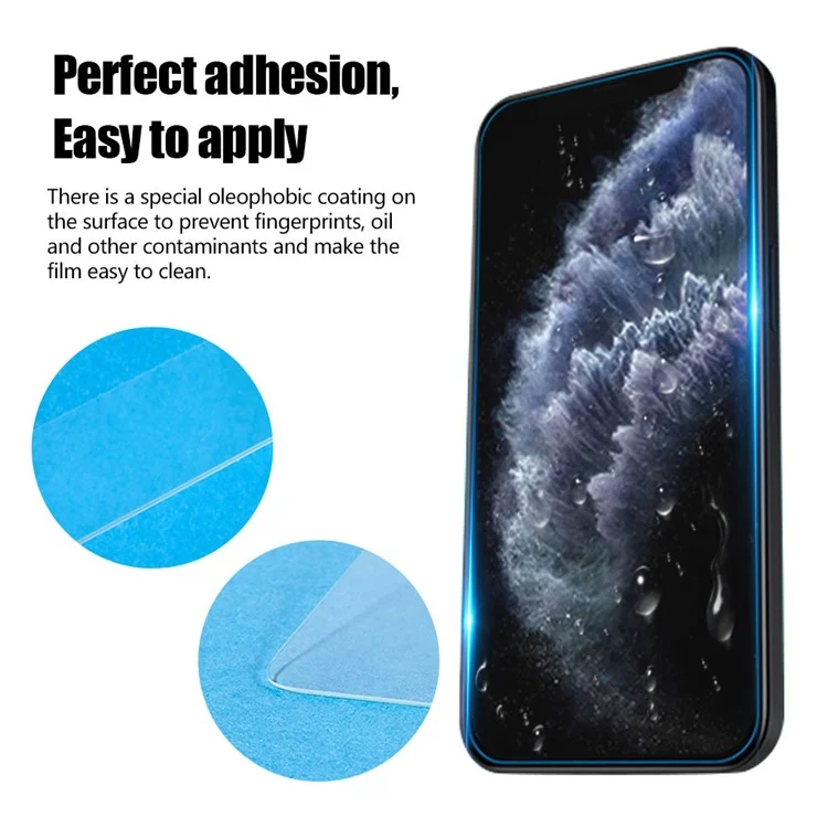 Phone Screen Protector for Xiaomi Poco C51 4G , 2.5D Arc Edge Anti-explosion High Aluminum-silicon Glass Film