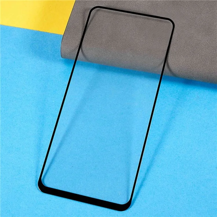 For OnePlus Nord N30 5G / CE 3 Lite 5G / Realme Narzo N55 4G / P1 5G / C55 4G Silk Printing Tempered Glass Black Edge Full Glue Full Screen Protector