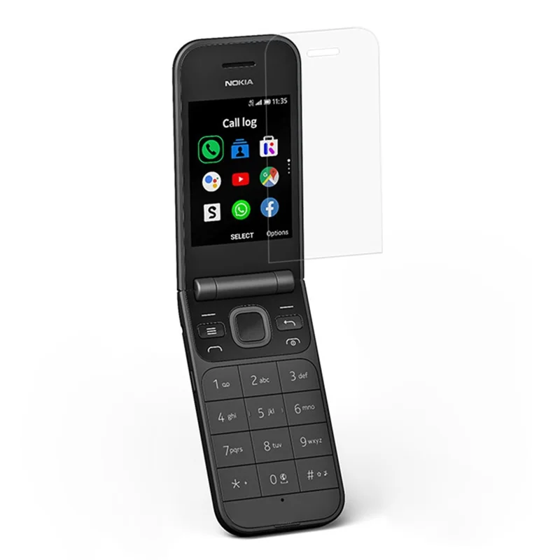 Phone Inner Screen Protector for Nokia 2720 Flip , Anti-fingerprint Anti-glare Soft TPU Screen Film