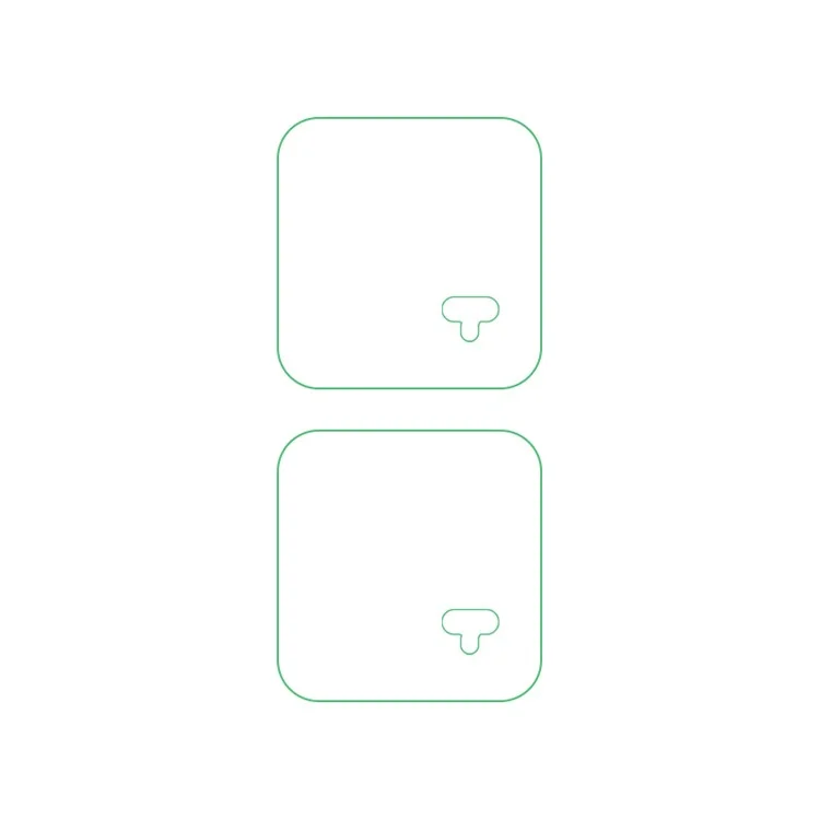 2Pcs / Set For Xiaomi Pad 6 / Pad 6 Pro Camera Lens Protector 2.5D Arc Edge Tempered Glass Anti-scratch HD Lens Film