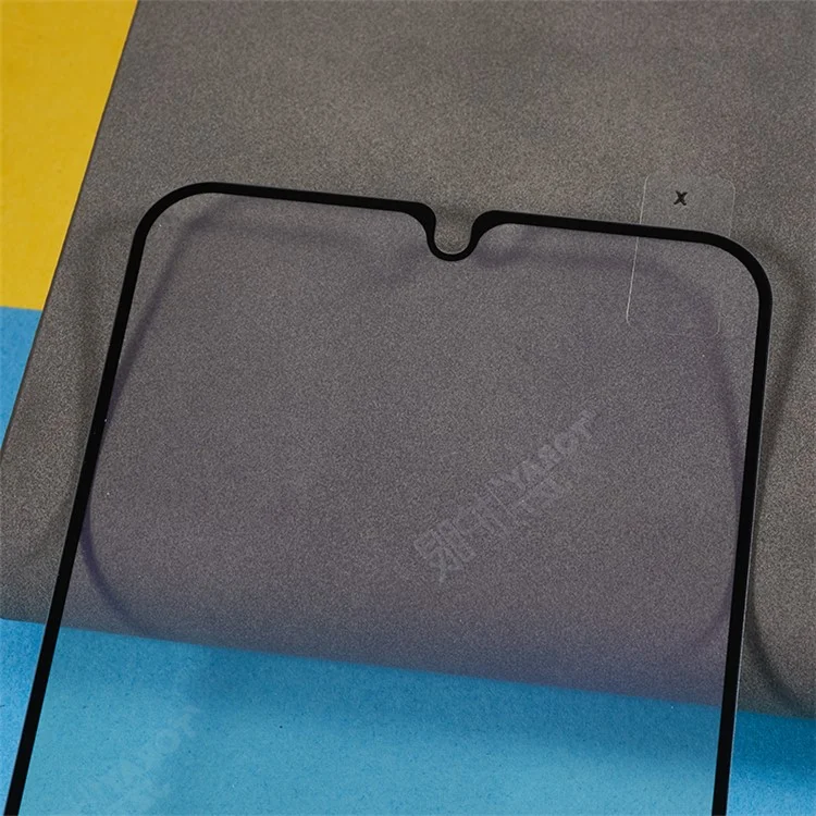 Per Samsung Galaxy A34 5G Purple Light Full Screen Protector Black Edge Silk Printing Full Glue Tempered Glass Film