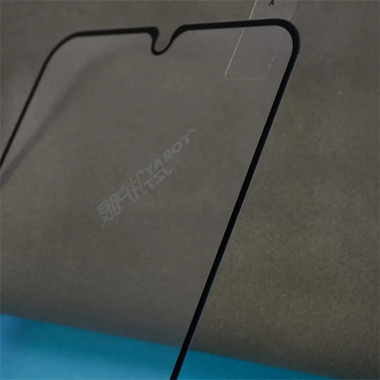 Per Samsung Galaxy A34 5G Purple Light Full Screen Protector Black Edge Silk Printing Full Glue Tempered Glass Film