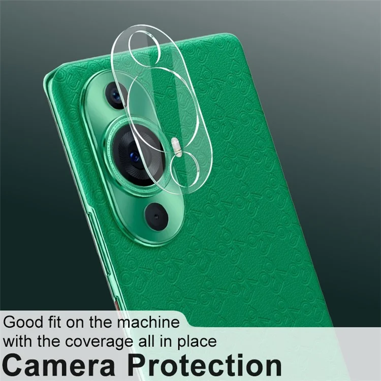 IMAK Integrated Lens Film for Huawei nova 11 Pro / nova 11 Ultra , Clear Tempered Glass Lens Protector + Acrylic Lens Cap