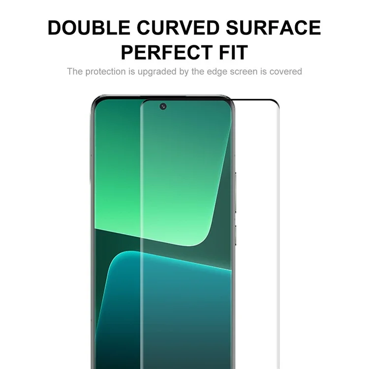 ENKAY HAT PRINCE For Xiaomi 13 Ultra / 13 Pro 5G Side Glue 3D Curved Full Screen Cover Tempered Glass Film