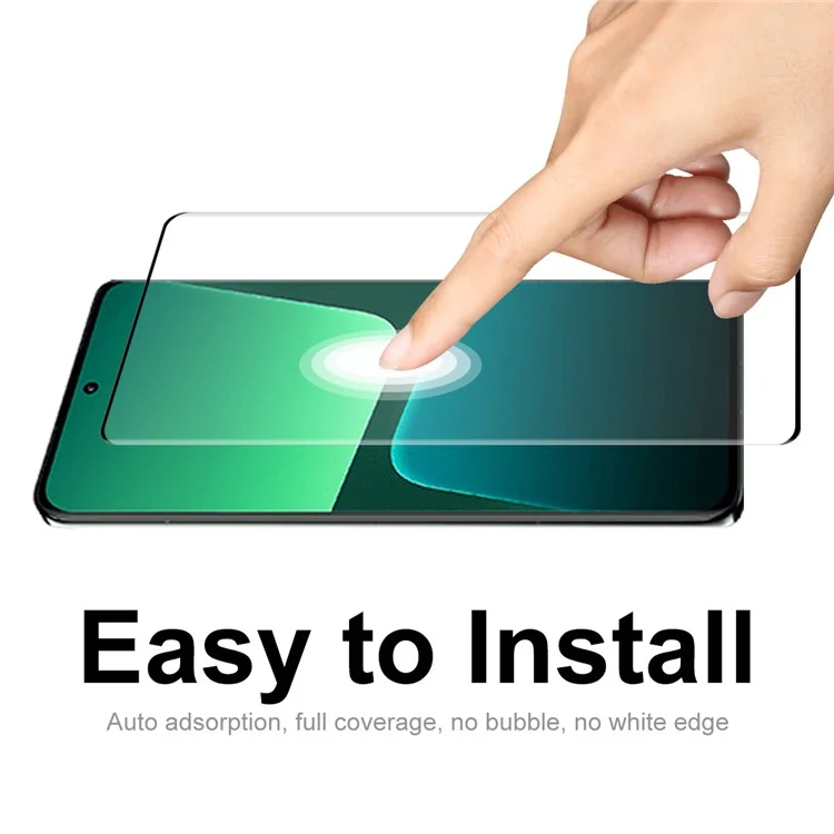 ENKAY HAT PRINCE Para Xiaomi 13 Ultra / 13 Pro 5G Adesivo Lateral 3D Cobertura Curva Completa Filme de Vidro Temperado