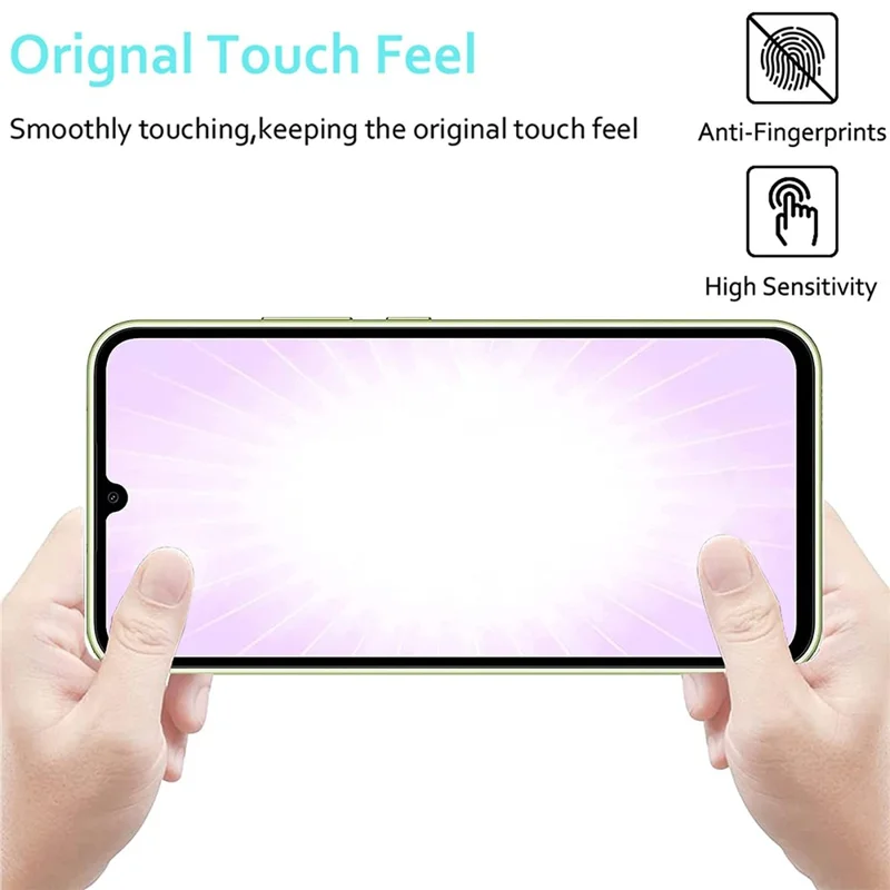 2 pièces pour Samsung Galaxy A54 4G Protecteur d'écran + Protecteur d'objectif de caméra Film en verre trempé transparent HD Film d'objectif