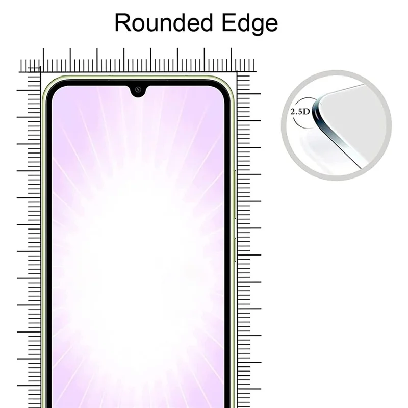 2 pièces pour Samsung Galaxy A54 4G Protecteur d'écran + Protecteur d'objectif de caméra Film en verre trempé transparent HD Film d'objectif