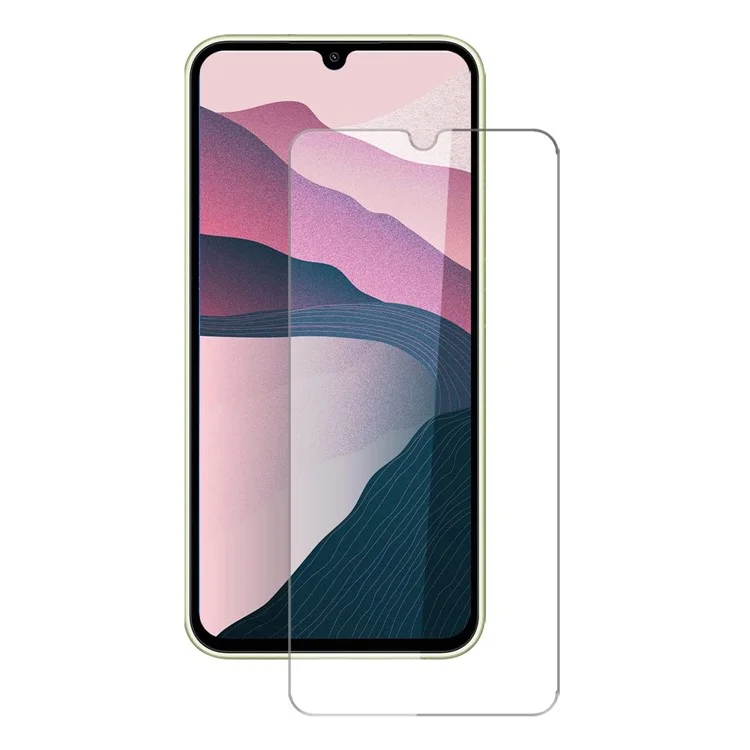 Pour Samsung Galaxy A54 5G 2.5D Arc Edge Tempered Glass Film 9H Dureté HD Protecteur d'écran
