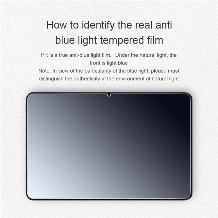 NILLKIN V+ Series For Xiaomi Pad 6 / Pad 6 Pro Anti-Blue-Ray ACG Glass Screen Protector Ultra Clear Anti-Scratch Screen Film