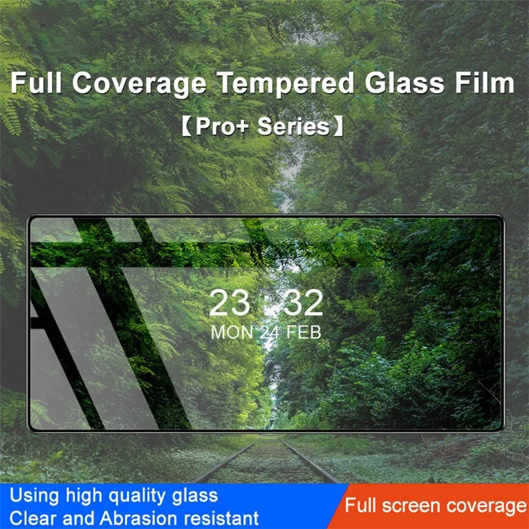 IMAK Pro+ Series for Google Pixel 7a Full Screen Protector Full Glue Ultra Clear Phone Tempered Glass Film