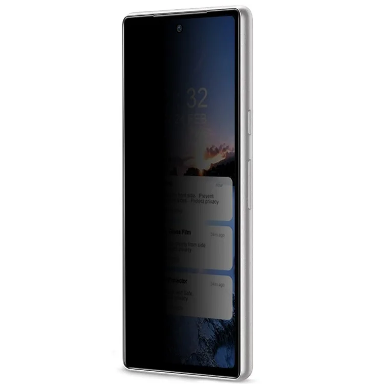 IMAK Anti-spy Screen Protector per Google Pixel 7a, Pellicola Protettiva in Vetro Temperato Full Glue Full Coverage