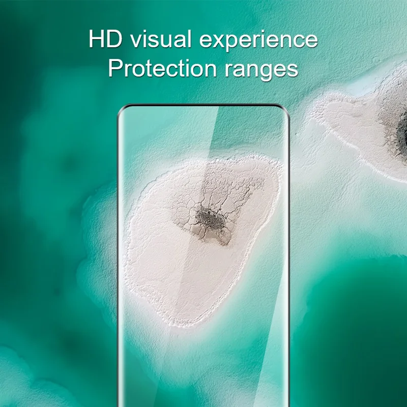 AMORUS Pour Huawei nova 11 / nova 12s 4G / nova 12 Lite 4G Film de protection d'écran entièrement collé en verre trempé avec impression en sérigraphie Silk - Noir