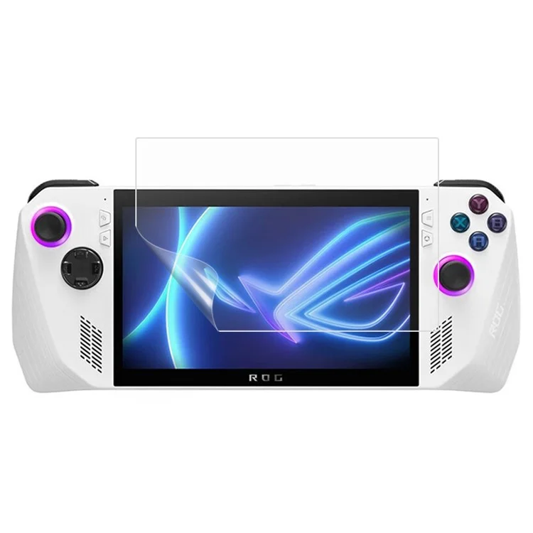 Für ASUS ROG Ally Game Console HD transparenter, kratzfester PET-Bildschirmschutzfilm