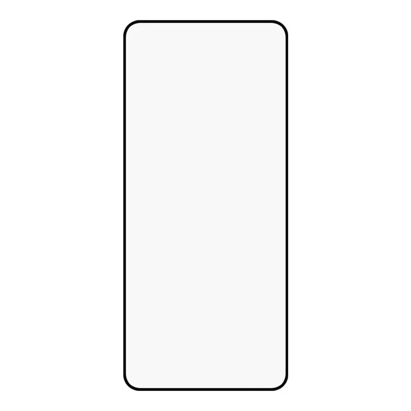 For Xiaomi Poco F5 5G / Redmi Note 12 Turbo Tempered Glass Screen Protector Black Edge Silk Printing Full Glue Film