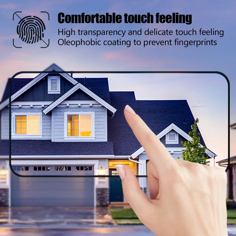 For Xiaomi Poco F5 5G / Redmi Note 12 Turbo Tempered Glass Screen Protector Black Edge Silk Printing Full Glue Film